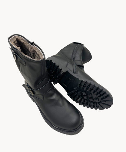 Verdecchia 1404 Biker Boot nero