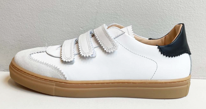Sneaker Klettverschluss  Damen Weiß – Marie Morenz