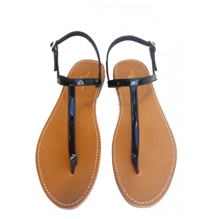 Marie Morenz 10015 Sandale Nero LIEBLINGSSTÜCK