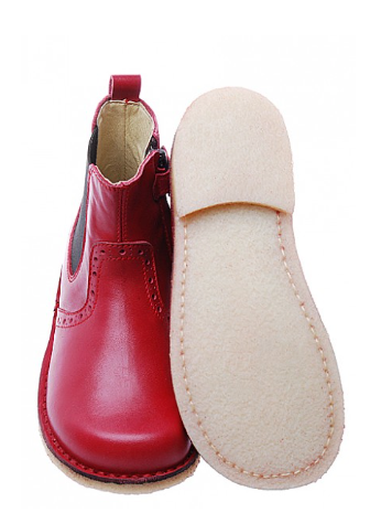 Marie Morenz 1428 Jodpur Rot.       Hochwertiger Kinderschuh mit zeitlosem Design – fair gefertigt und gemacht für jeden Tag.