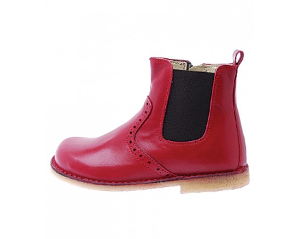 Marie Morenz 1428 Jodpur Rot.       Hochwertiger Kinderschuh mit zeitlosem Design – fair gefertigt und gemacht für jeden Tag.