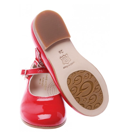Marie Morenz 310 Ballerina Mary jane Rot Lack BESTSELLER