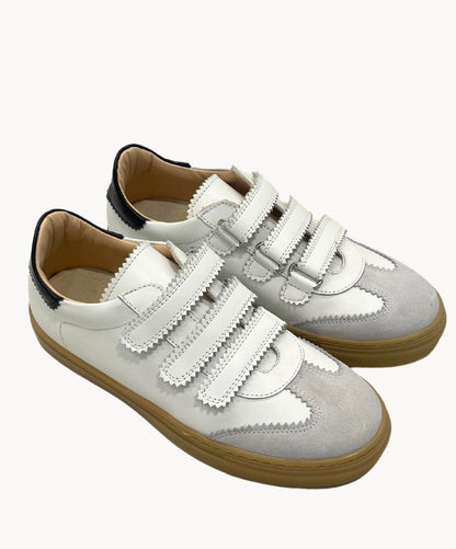 Sneaker Klettverschluss  Damen Weiß – Marie Morenz